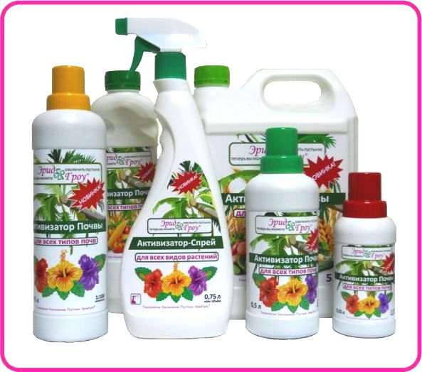 Жидкий Гуминовый Активизатор Почвы ЭридГроу